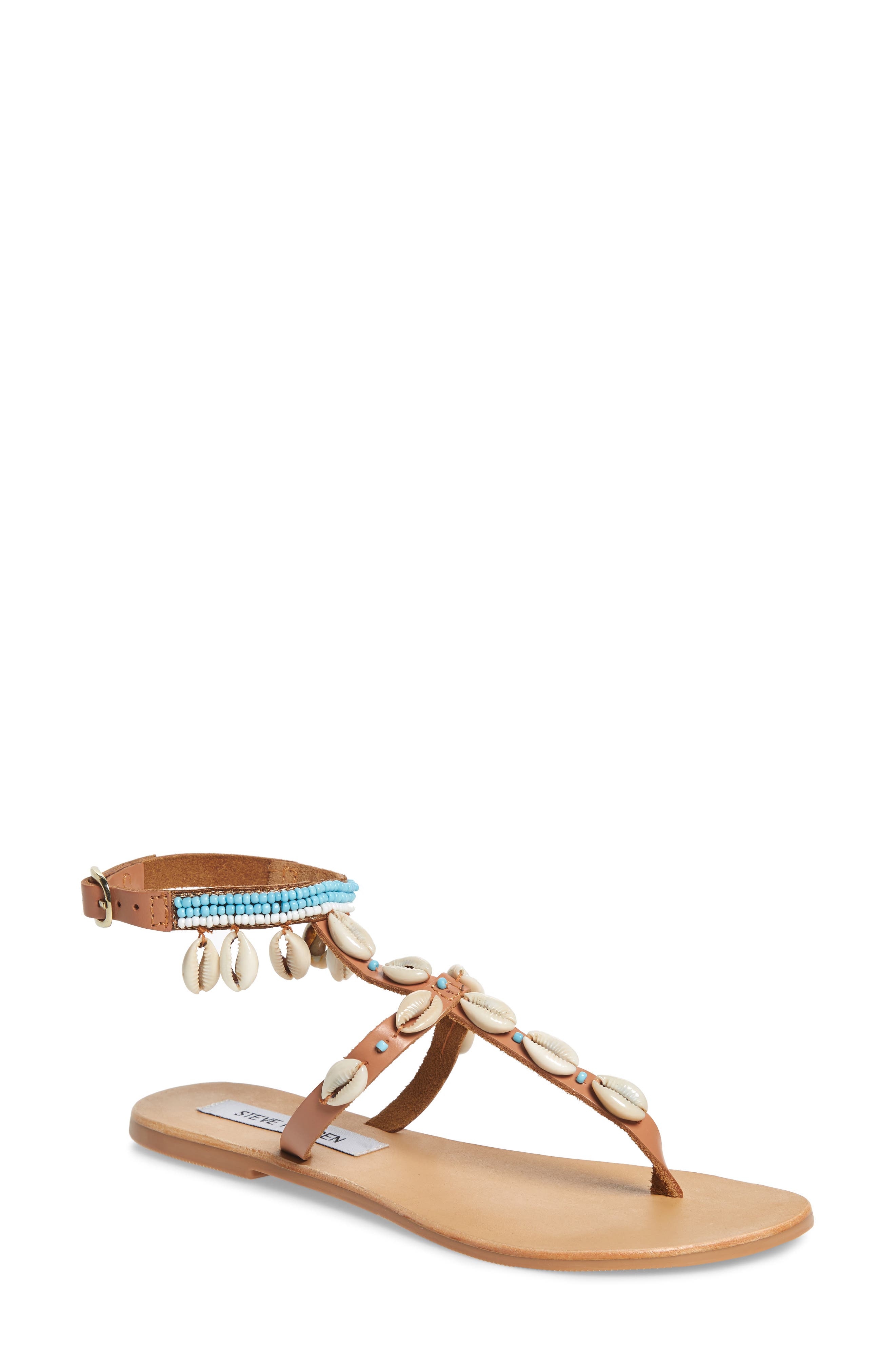 steve madden shell sandals