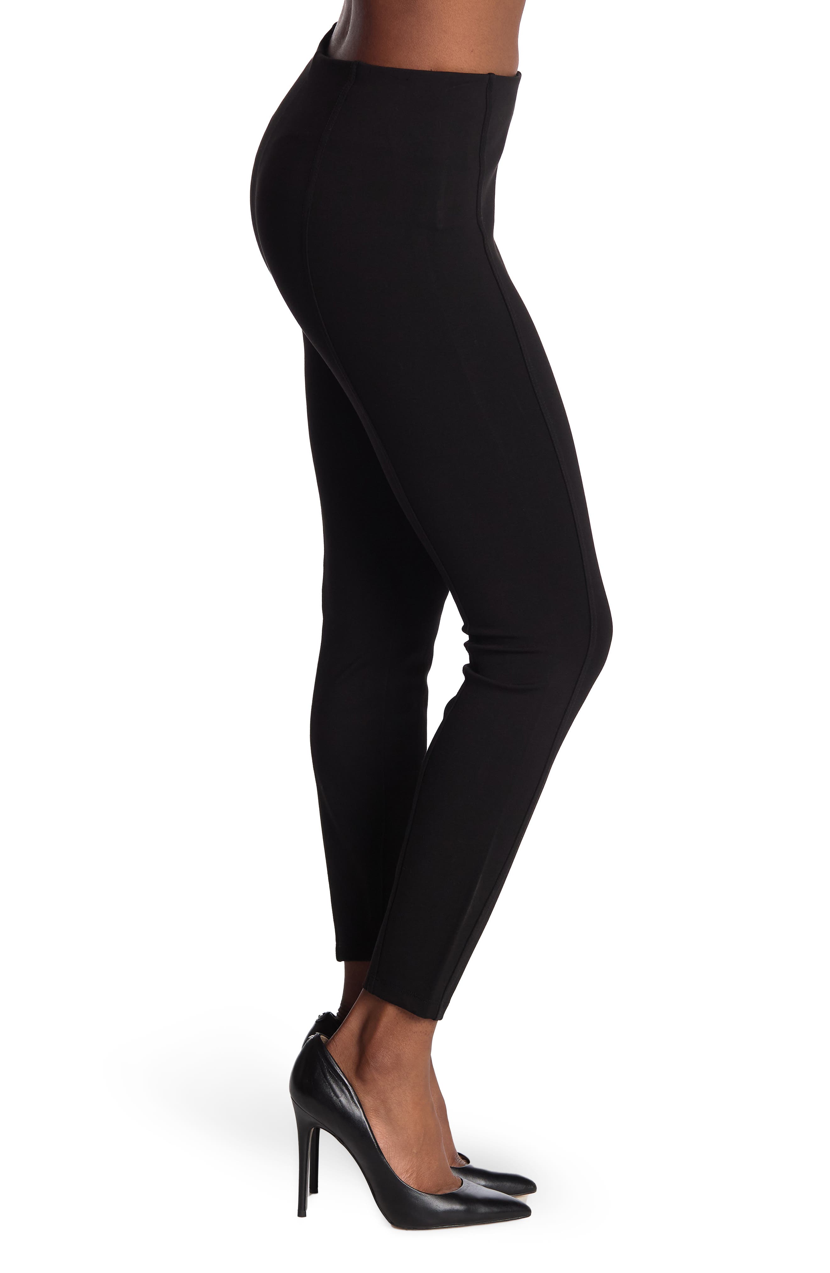 T Tahari High Waist Ponte Knit Leggings Nordstromrack