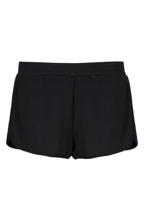 LIVELY The Terry Women's Lounge Shorts in Jet Black
