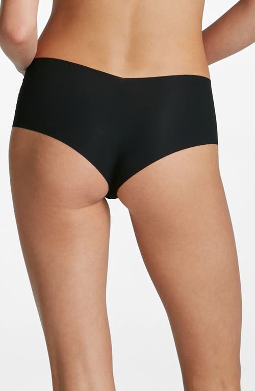 Shop Commando Invisible Rib Tanga In Black