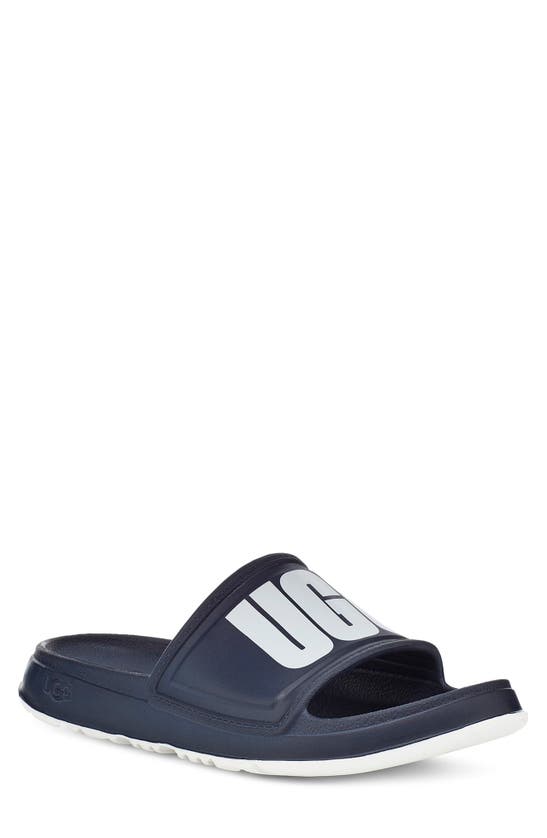 Ugg Wilcox Slide Sandal In Dark Sapphire