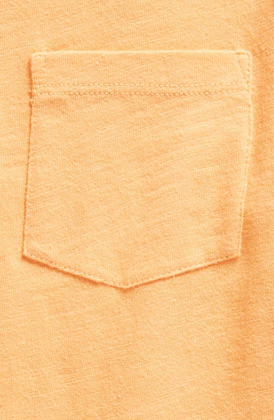 Shop Tucker + Tate Kids' Cotton Pocket T-shirt In Orange Pastel