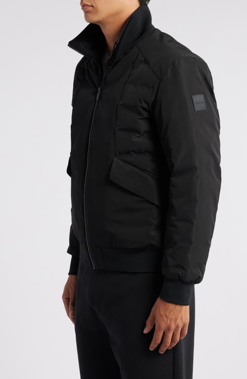 Shop Hugo Boss Boss Chymero Water Repellent Jacket In Black