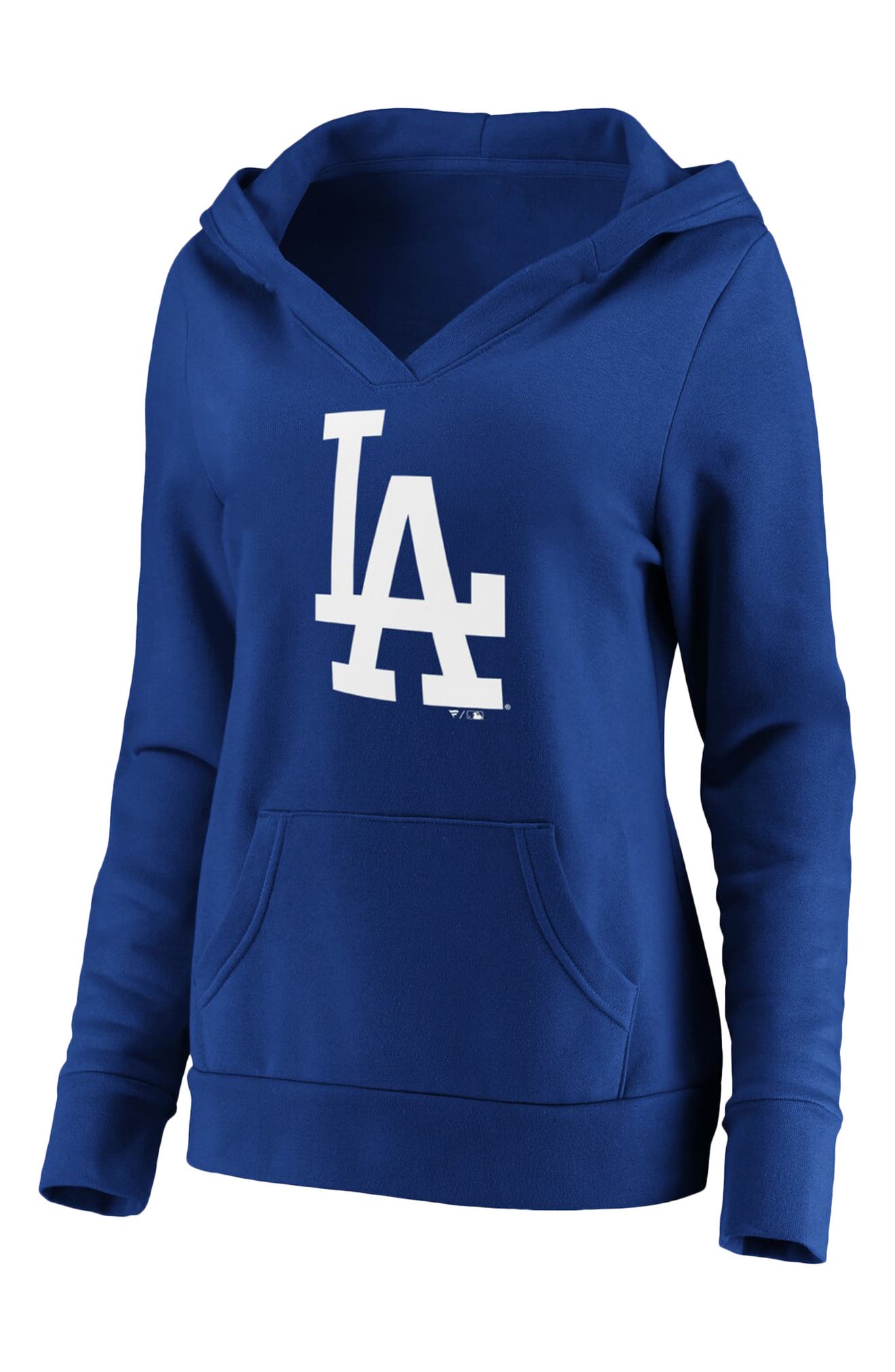 dodgers v neck pullover jacket