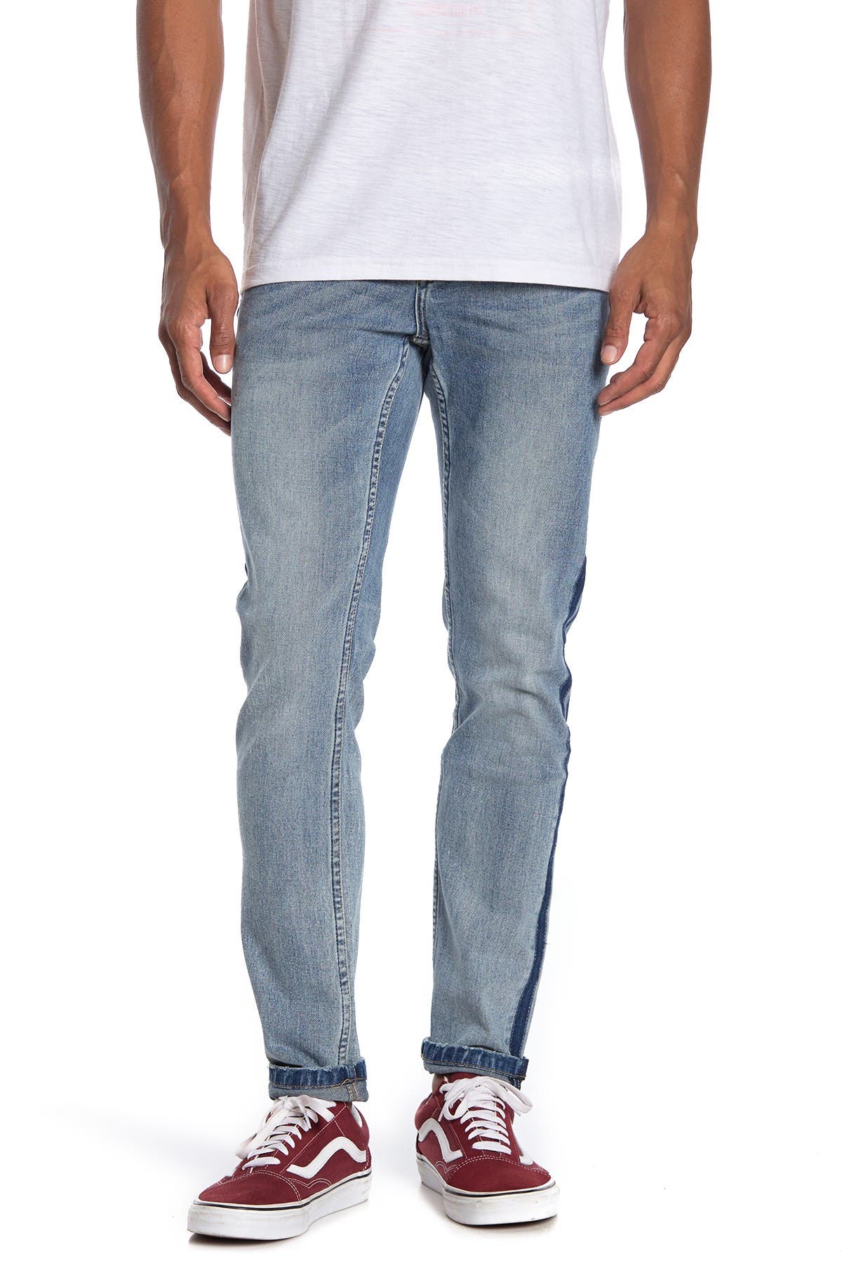 next side stripe jeans