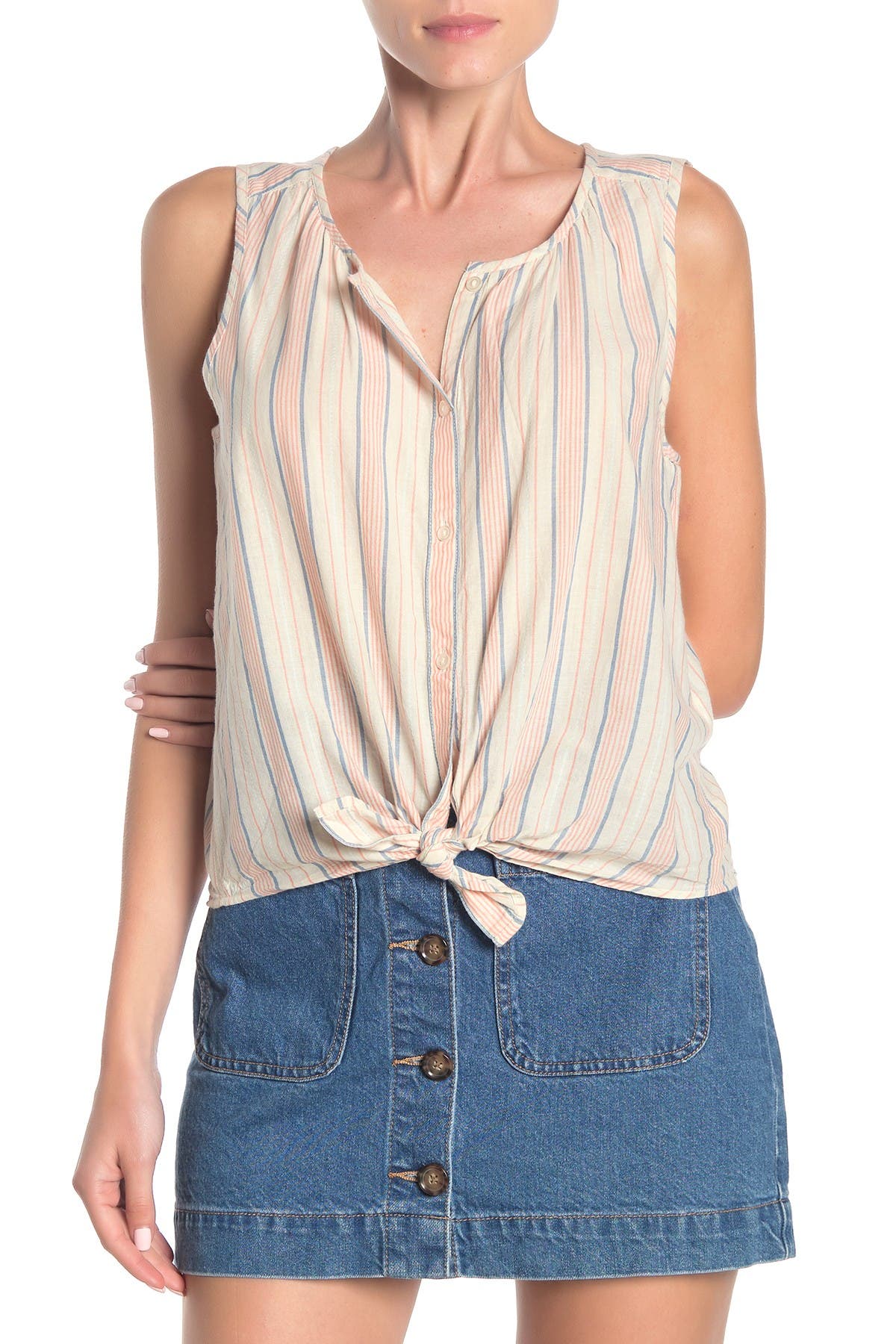 lucky brand striped top