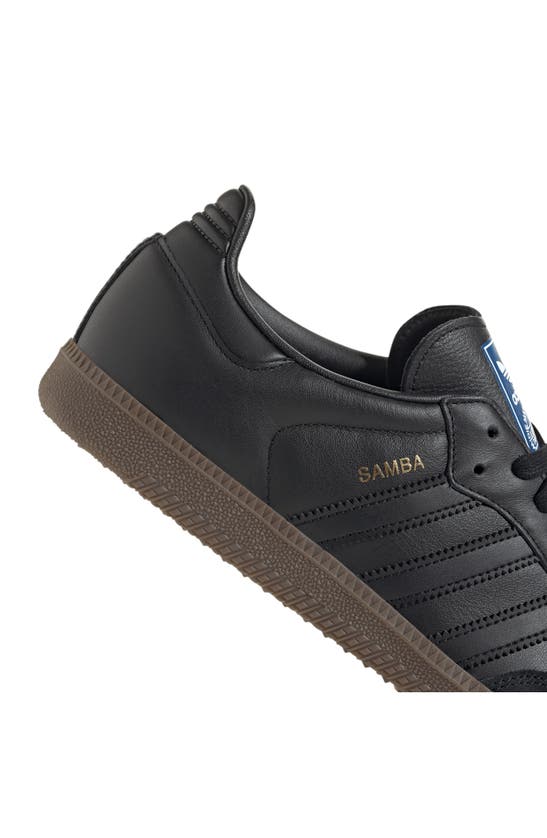 Adidas Originals Gender Inclusive Samba Og Sneaker In Core Black/ Core Black/ Gum5