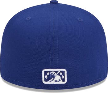 Shown is a hat, New Era Omaha Storm Chasers Home On Field 59Fifty Hat