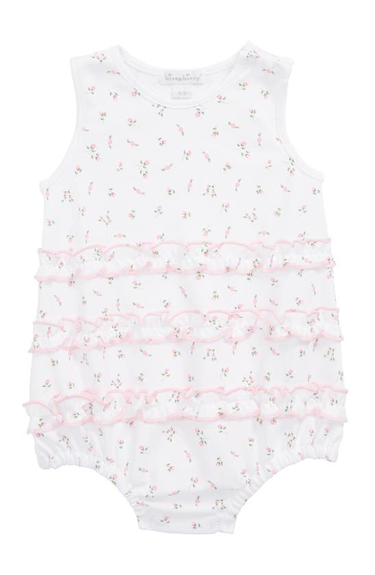 Kissy Kissy Babies' Garden Roses Ruffle Bubble Romper