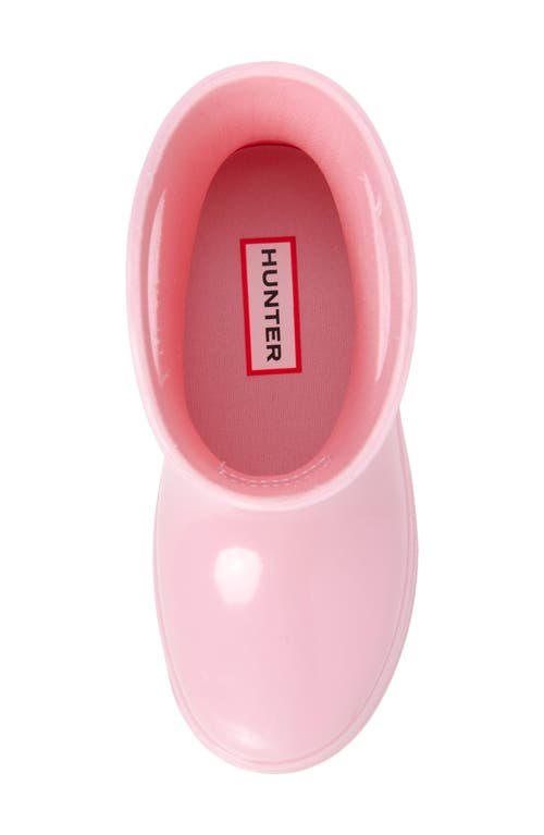 Hunter Kids' Georgey Waterproof Rain Boot In Foxglove