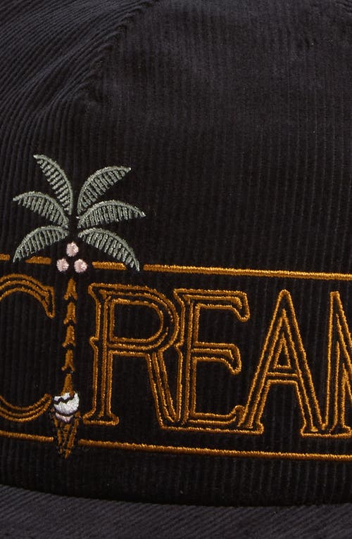 Shop Icecream Breezy Snapback Baseball Cap In Black