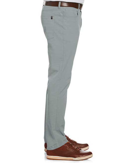 Shop Callaway 5-pocket Flat-front Everplay Pants In Grey Heather