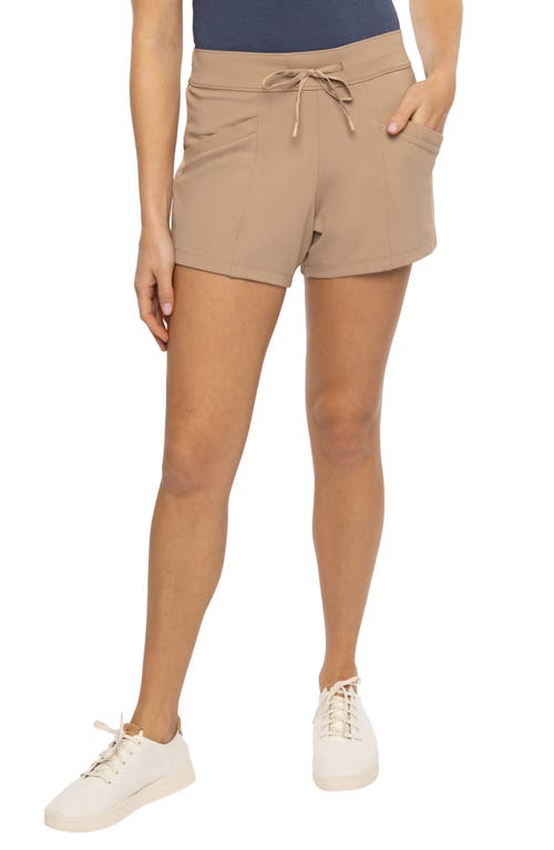 Travismathew Under The Sun Stretch Shorts In Natural