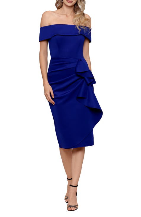 Off the Shoulder Mother of the Bride Dresses main image 1