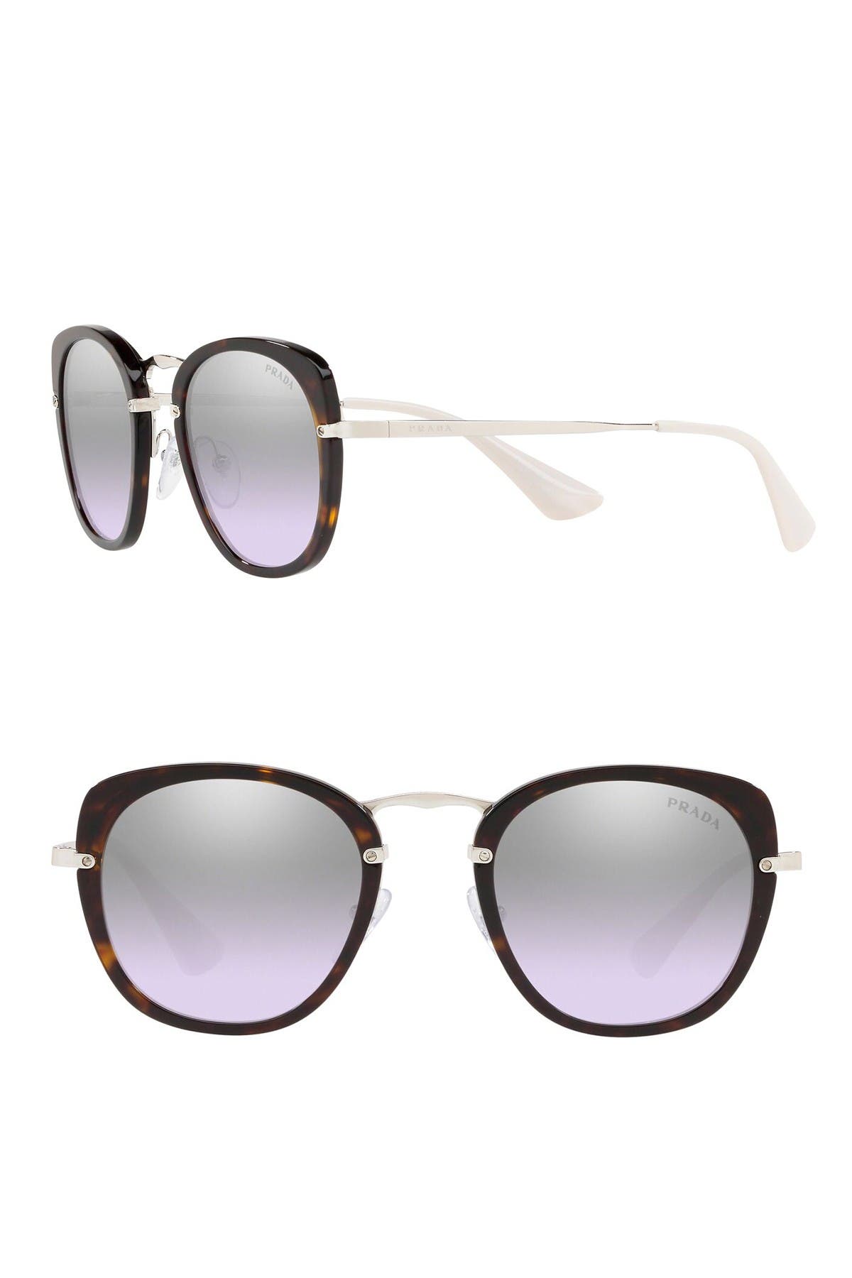49mm Phantos Catwalk Square Sunglasses 