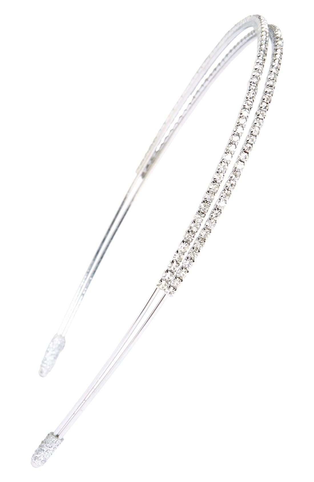 Cara 'Double Sparkle' Crystal Headband Nordstrom