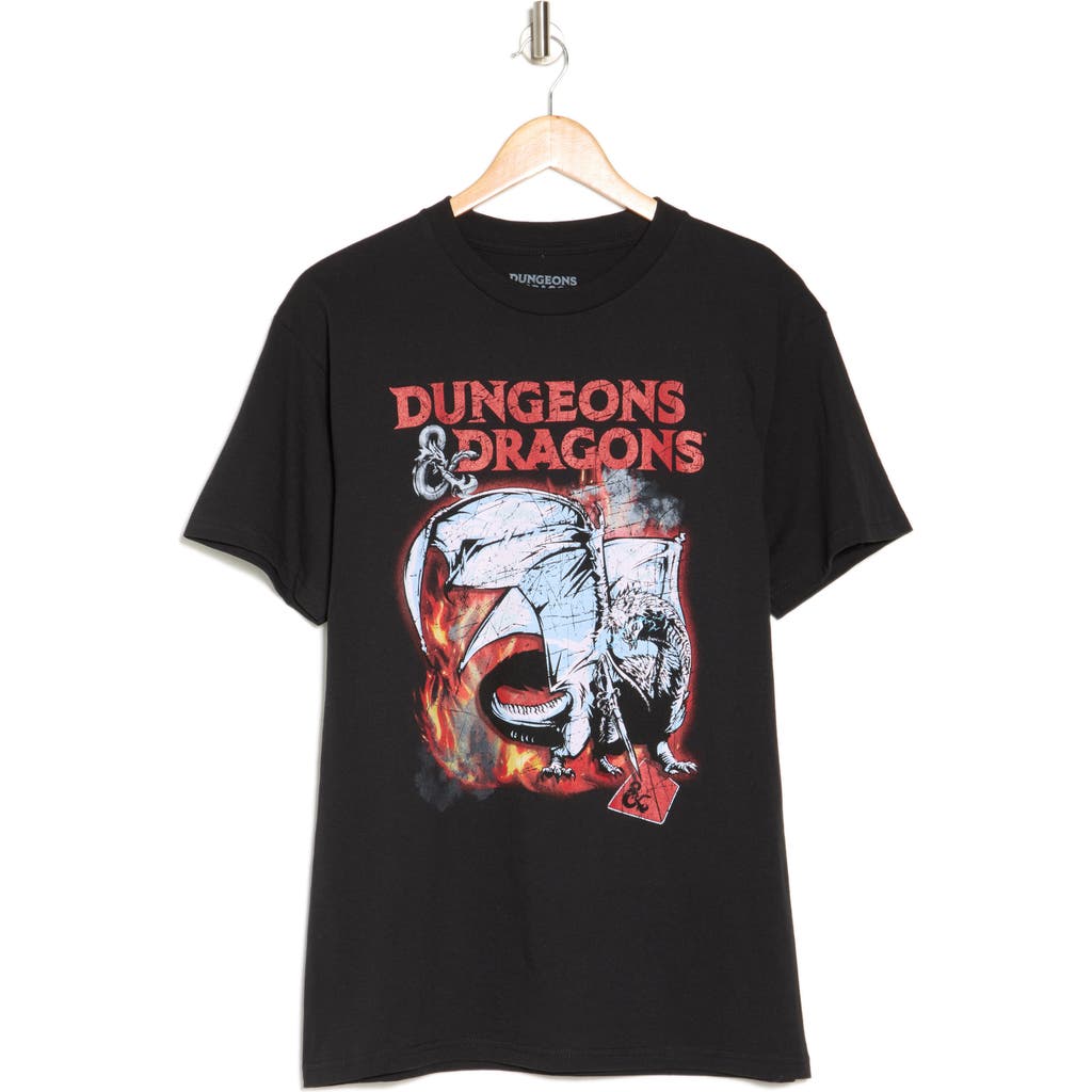 The Forecast Agency Dungeons And Dragons Graphic T-shirt In Black