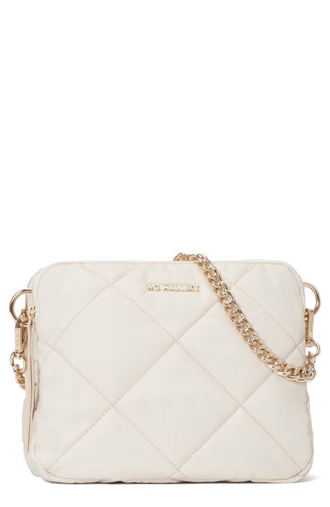 Madison Quilted Nylon Crossbody Bag