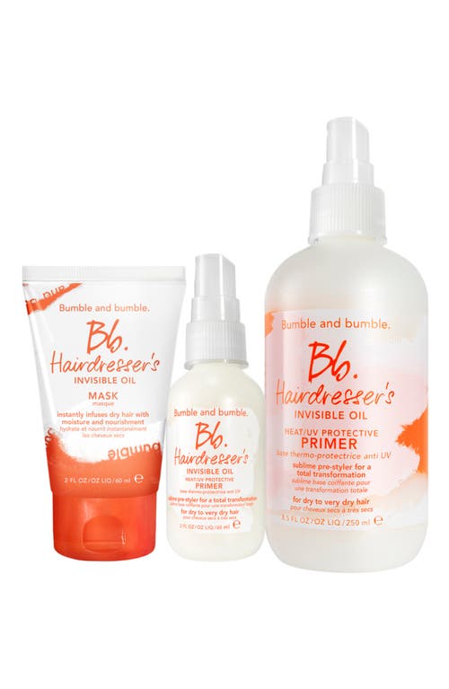 Bumble and bumble. Hairdresser's Invisible Oil Set $66 Value