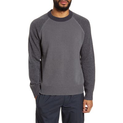 Club Monaco Slim Fit Garment Dye Sweater, Grey