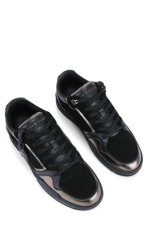 Shop Kurt Geiger London Regan Sneaker In Black