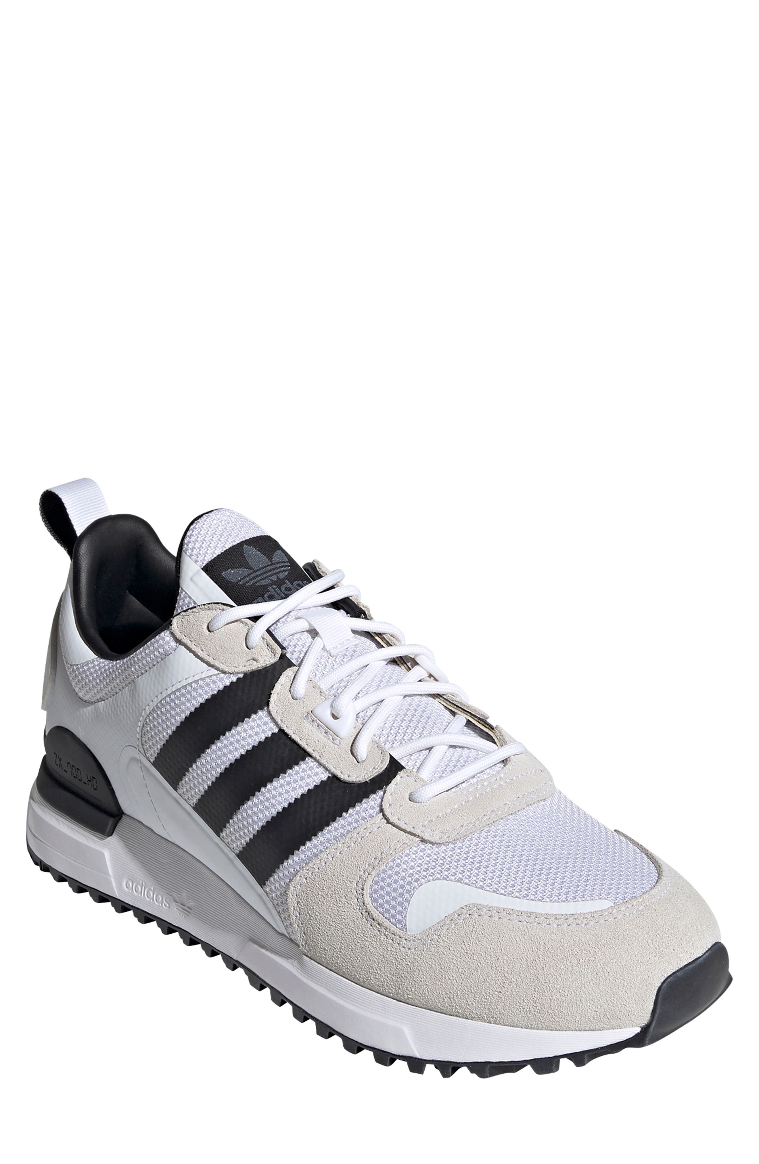 Adidas Originals ZX 700 HD White/Black Men's Running Shoes, Size: 8.5