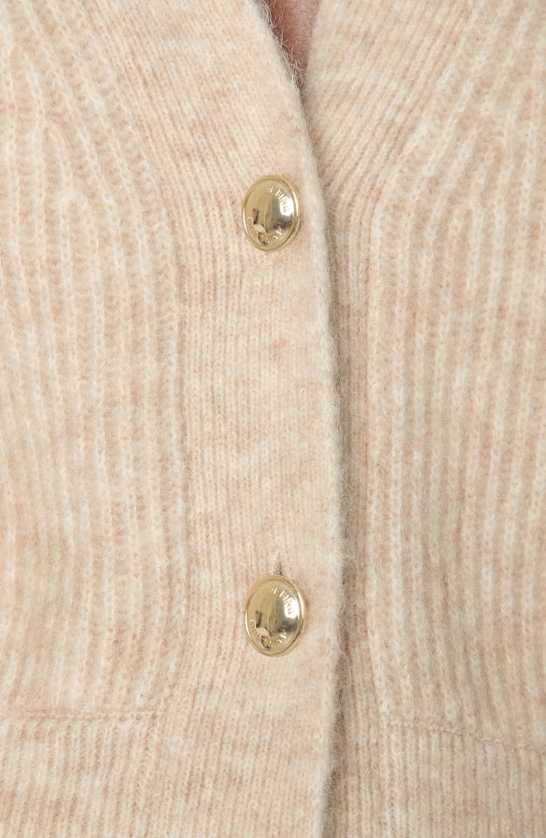 ANINE BING Maxwell Mohair & Blend Cardigan Sweater | Nordstrom