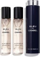 Chanel Bleu De Chanel Set (EDP 3x20 ml + 2 Refills Travel Spray)