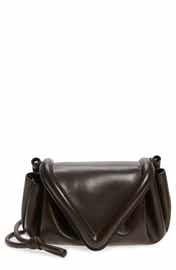 Bottega Veneta Small Beak Triangle Flap Leather Shoulder Bag 