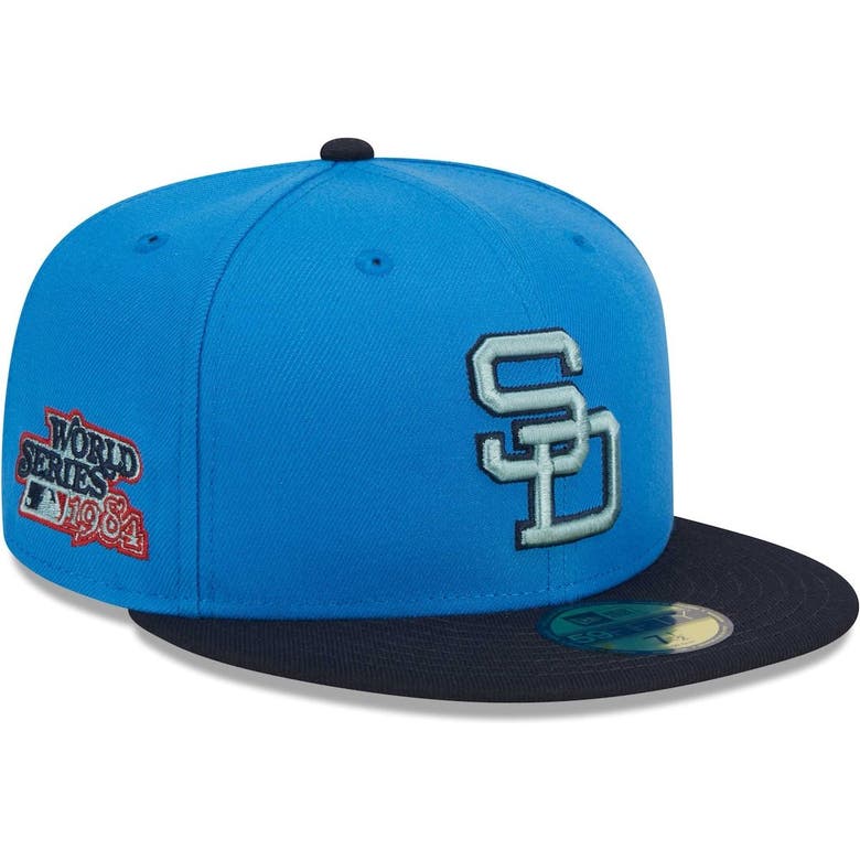 San Diego Padres New Era 1984 World Series 59FIFTY Fitted Hat - Light Blue