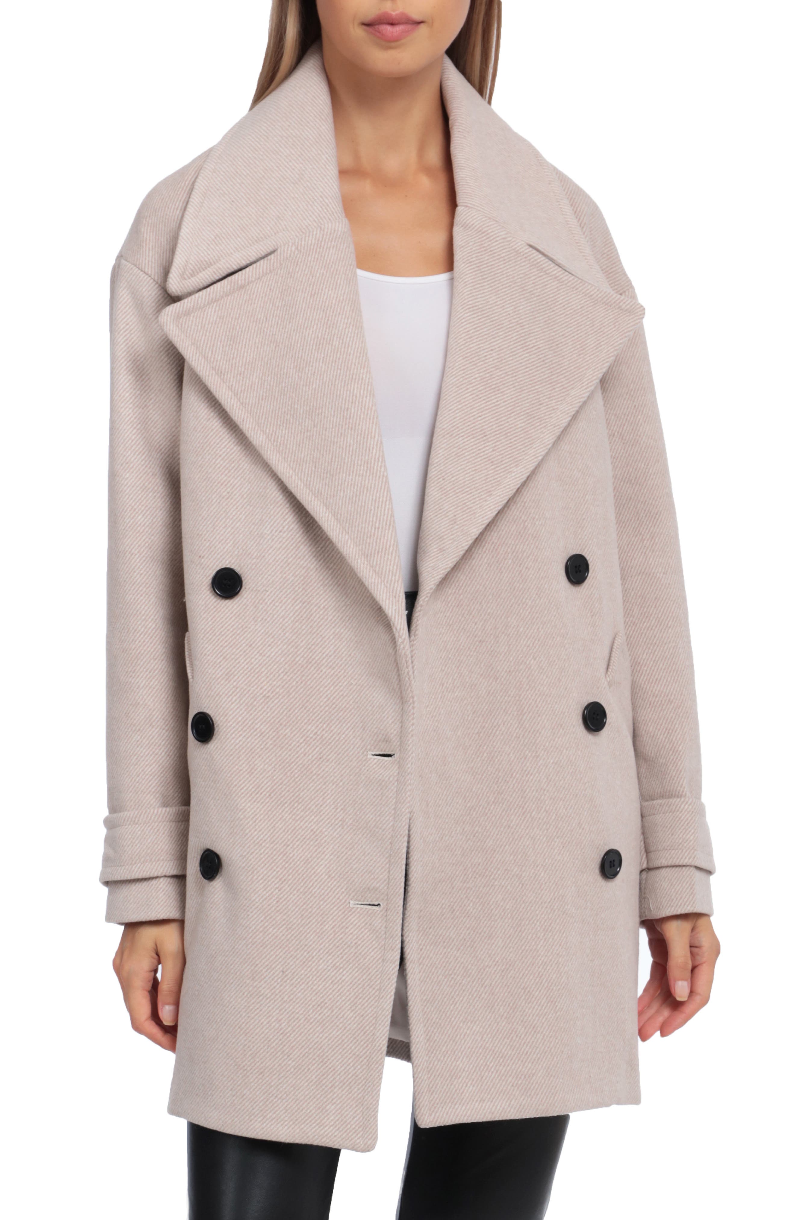 womens peacoat