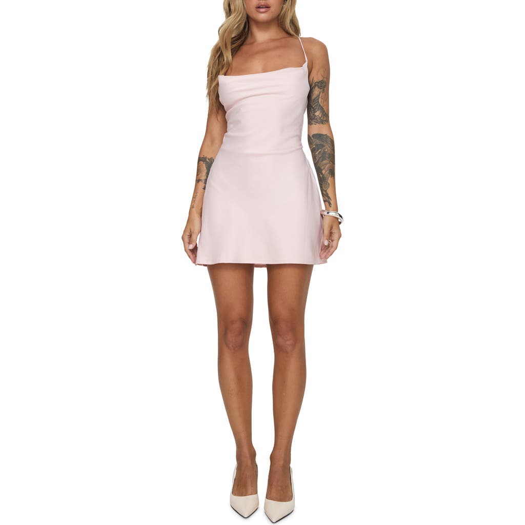 PRINCESS POLLY PRINCESS POLLY CELENA RECYCLED POLYESTER MINIDRESS