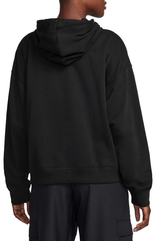 Shop Jordan Brooklyn Fleece Graphic Hoodie In Black/sail