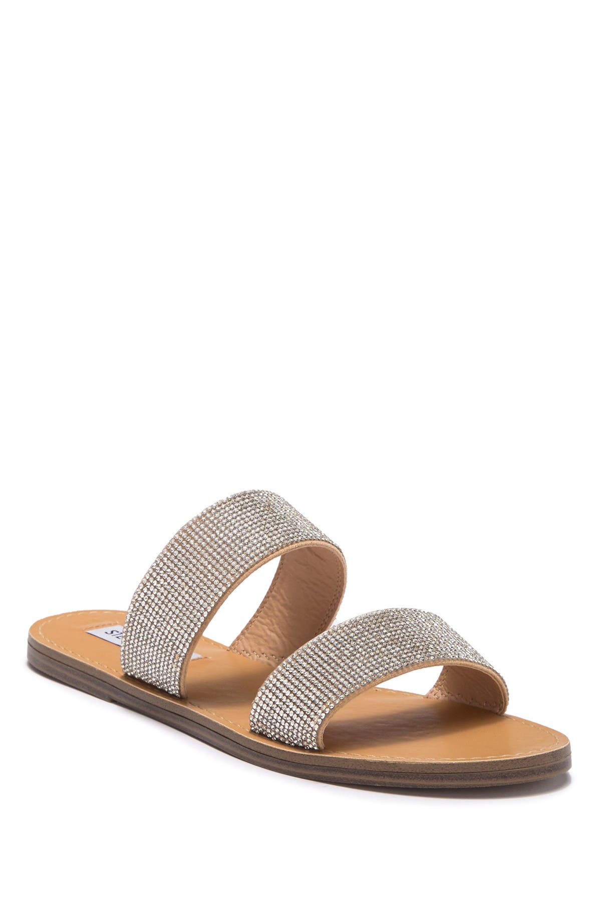 steve madden ronan embellished slide sandal