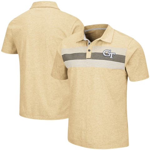 Green Bay Packers FOCO Retro Colorblock Polo - Gold/Green