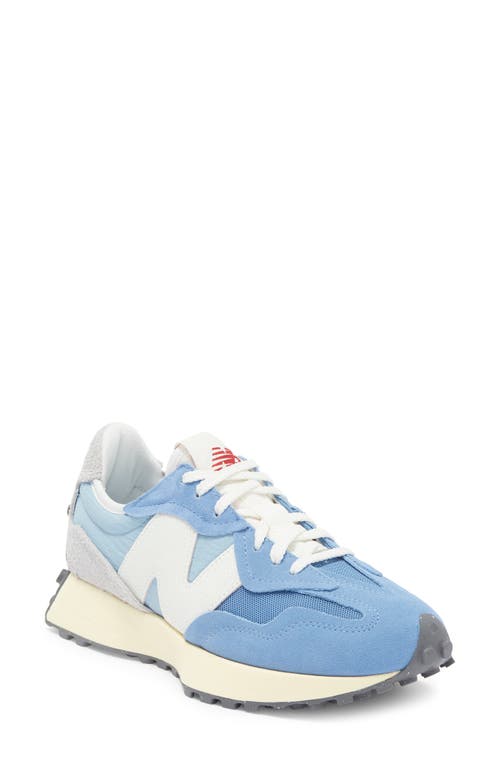 New Balance Gender Inclusive 327 Sneaker in Blue Laguna/Chrome Blue at Nordstrom, Size 12.5 Women's