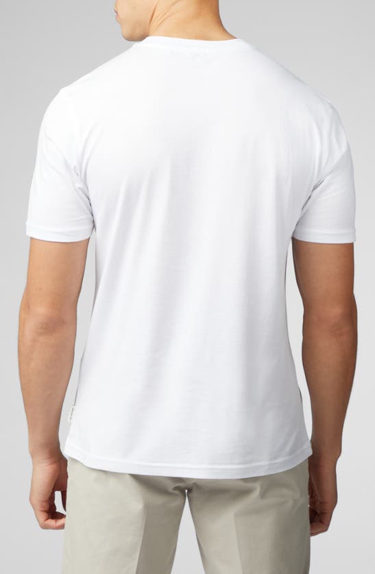 Shop Ben Sherman Radio Stack Graphic T-shirt In White