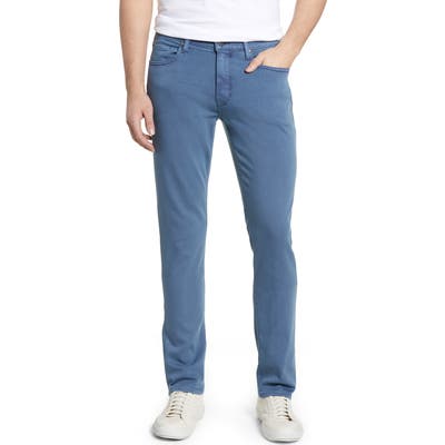 Paige Transcend - Federal Slim Straight Leg Jeans, Blue