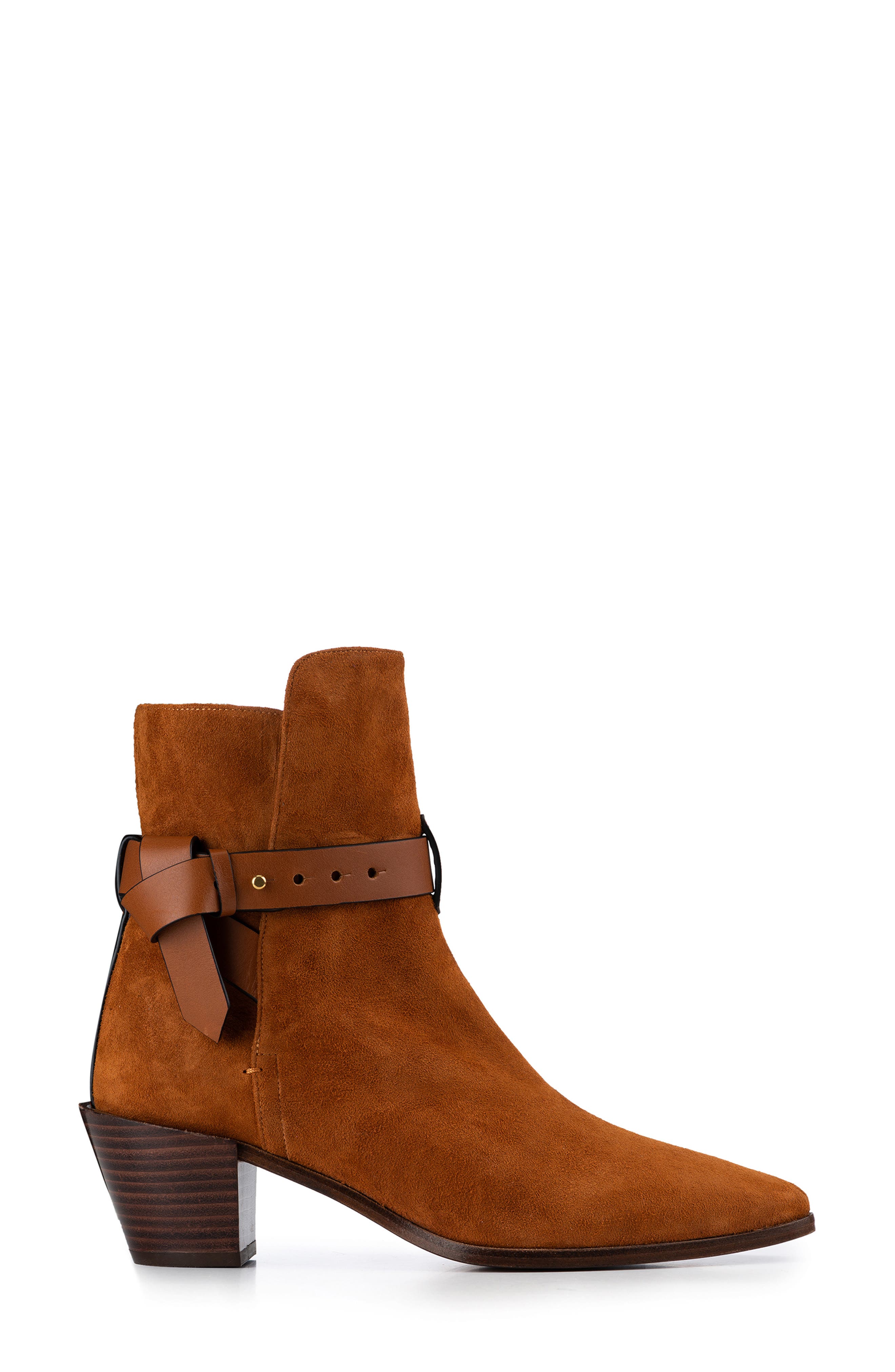 FRAME Le Beverly Bootie in Whiskey at Nordstrom, Size 5.5Us