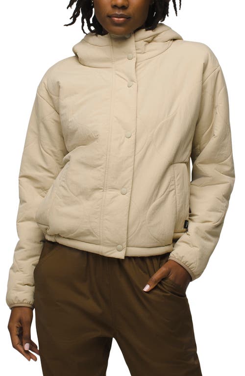 prAna Encinitas Quilted Jacket in Sandstone 