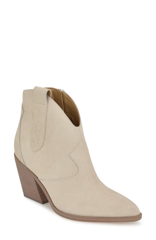 Shop Nine West Fainay Bootie In Light Natural