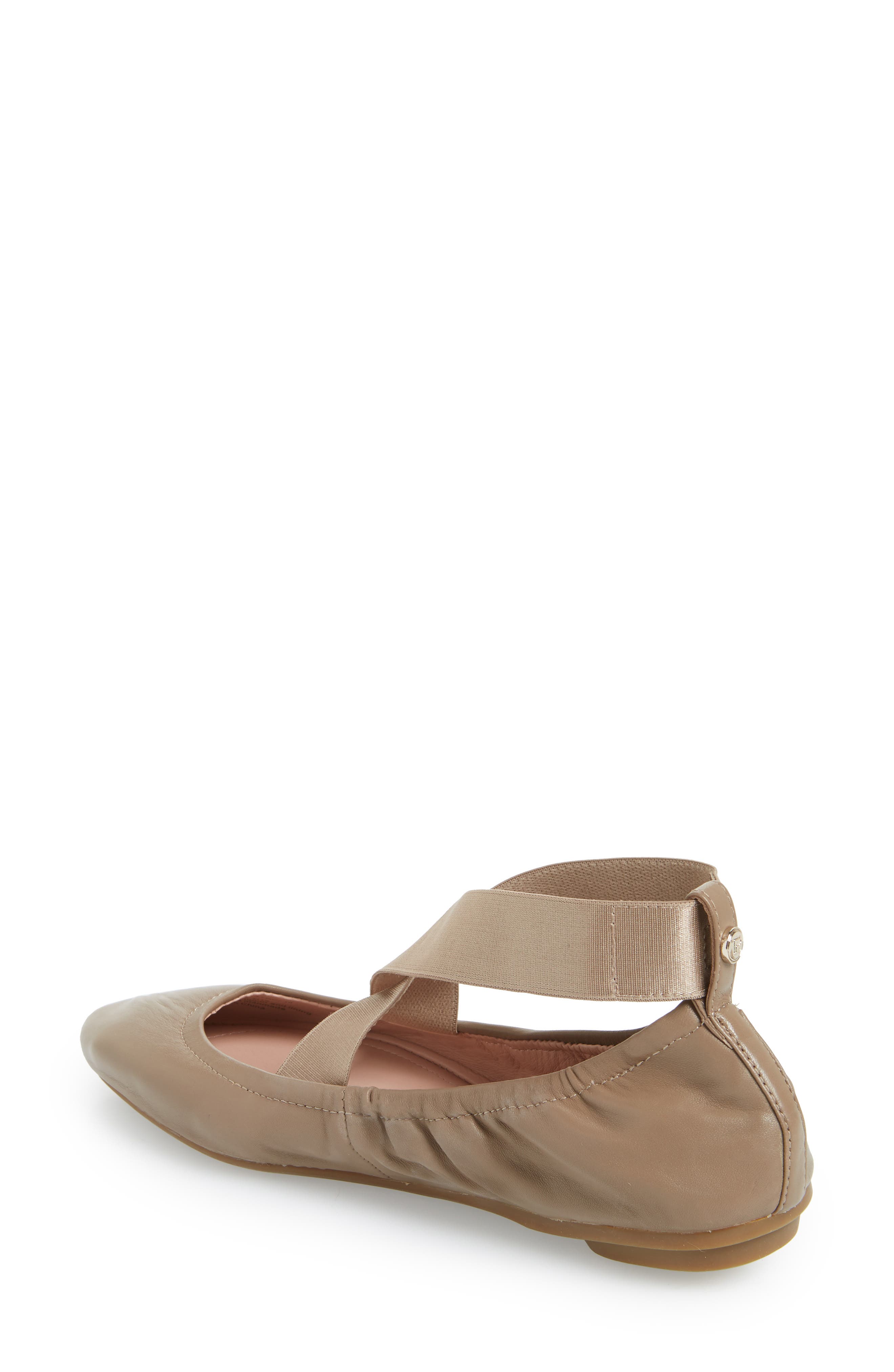 taryn rose edina strappy ballet flat