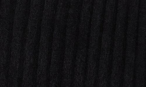Shop Vince Camuto V-neck Rib Sweater In Black