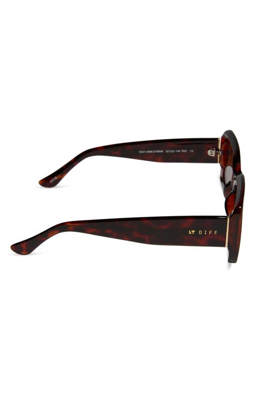 DIFF DIFF 53MM RECTANGLE SUNGLASSES 
