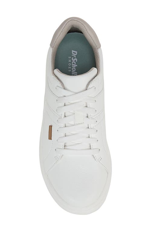 Shop Dr. Scholl's Sadie Platform Sneaker In White