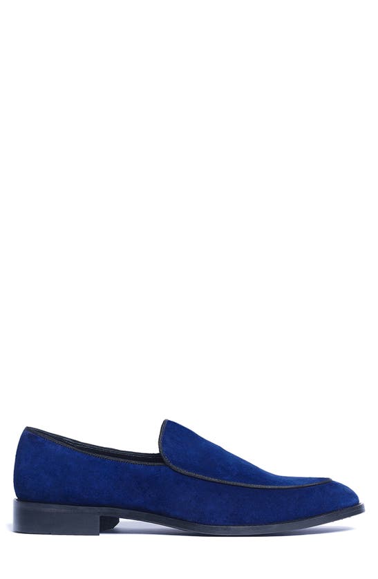 Anthony Veer Men's Craige Suede Slip-on Loafers In Navy