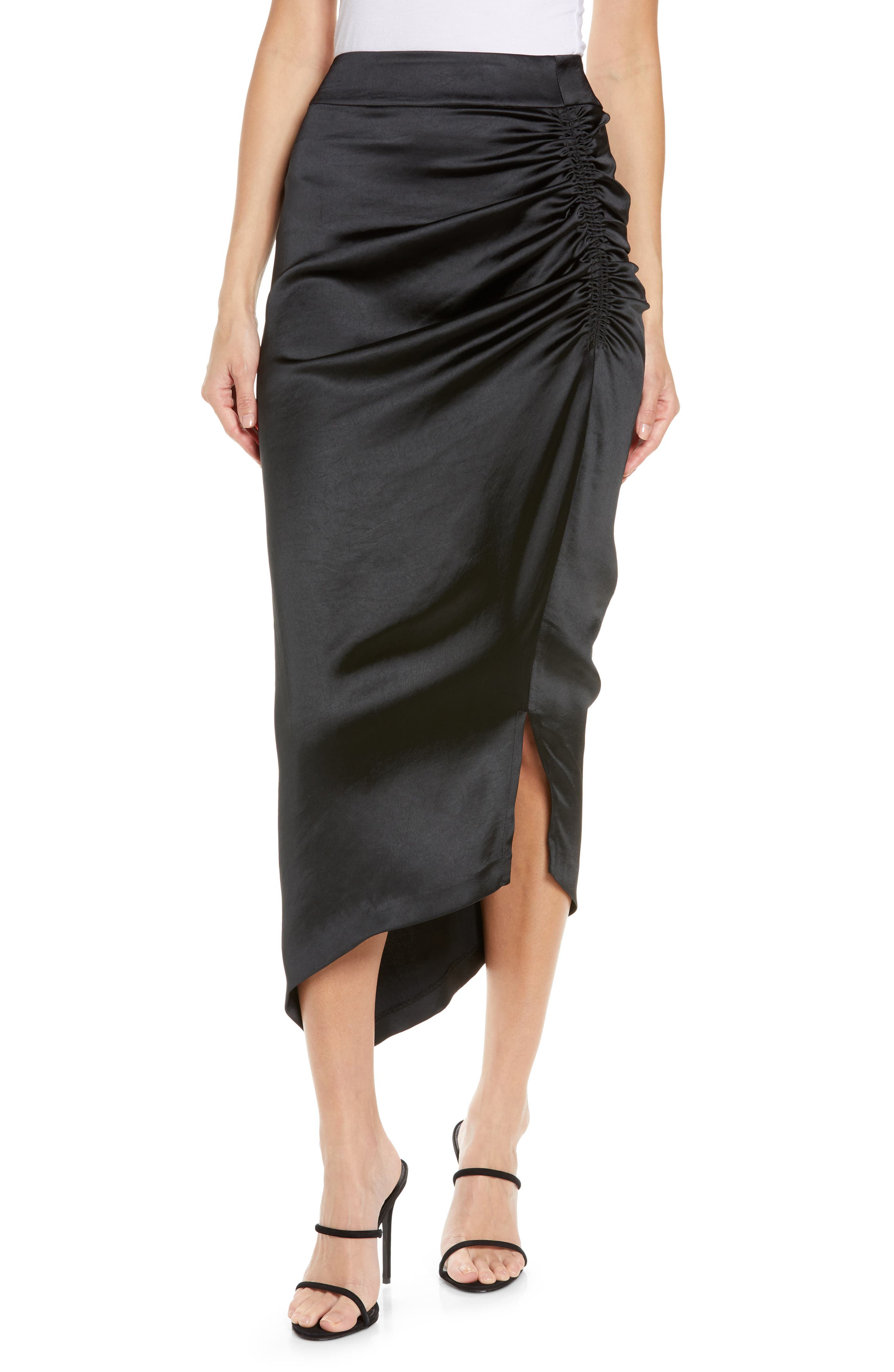 smythe asymmetrical skirt