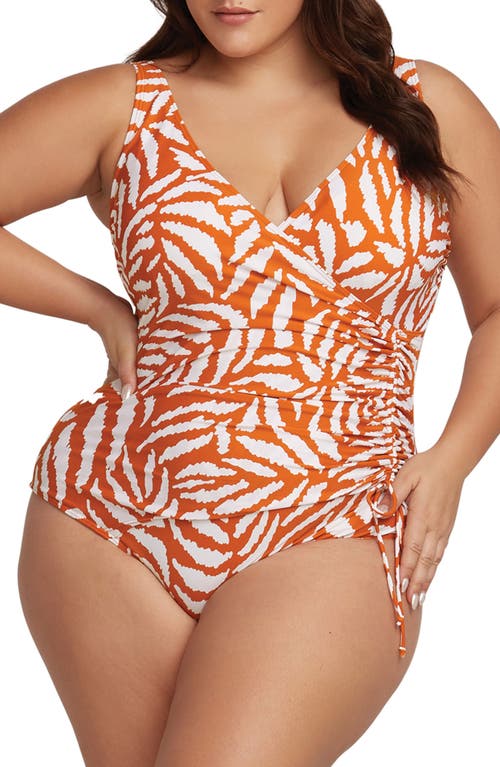 Artesands Alabastron Rembrant One-Piece Swimsuit Terracotta at Nordstrom, Us