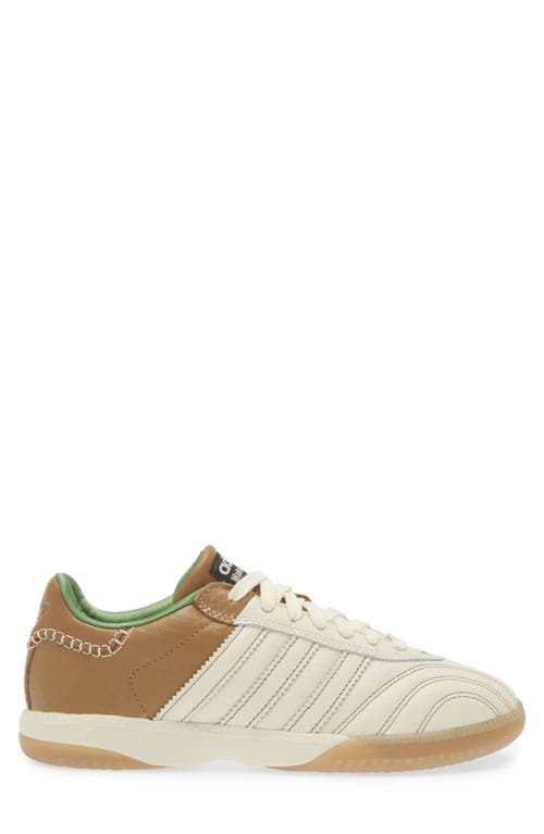 Adidas Originals Samba Mn Nappa Wonder White Sneakers Unisex In Wonder White