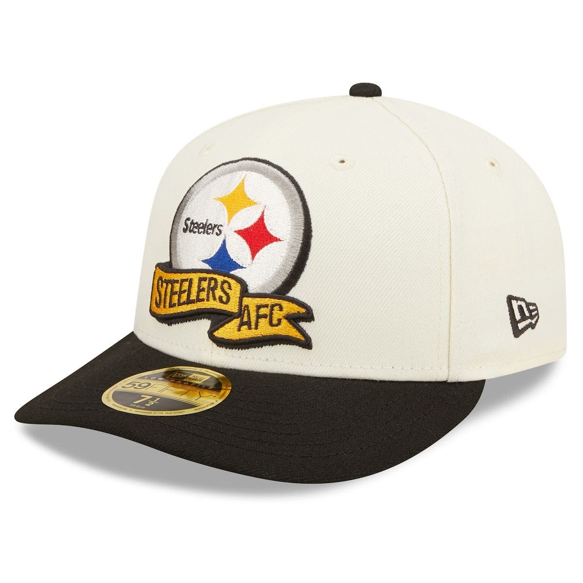 steelers on field hat